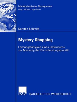 cover image of Mystery Shopping